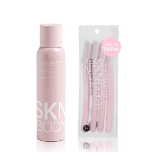 SKNBODY Hair Identifier Spray for Face Shaving and Dermaplaning Tool with 4 Razors. Upgraded Dermaplaning Spray for Women Facial Hair Removal. Gentle on All Skin Types : Beauty & Personal Care